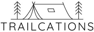 Black Trailcations Logo