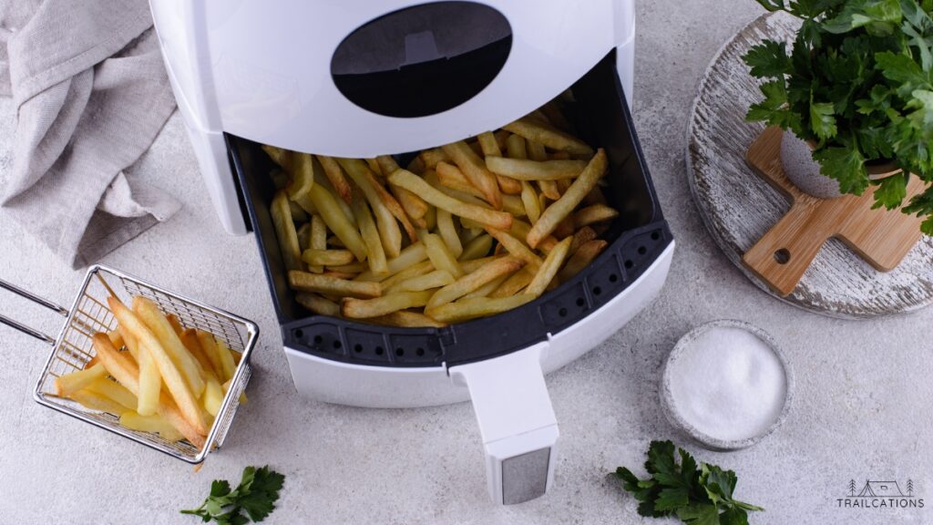 Air fryers can do way more than make crispy French fries. Air fryers are a great way to dehydrate food if the temperature settings go low enough. 