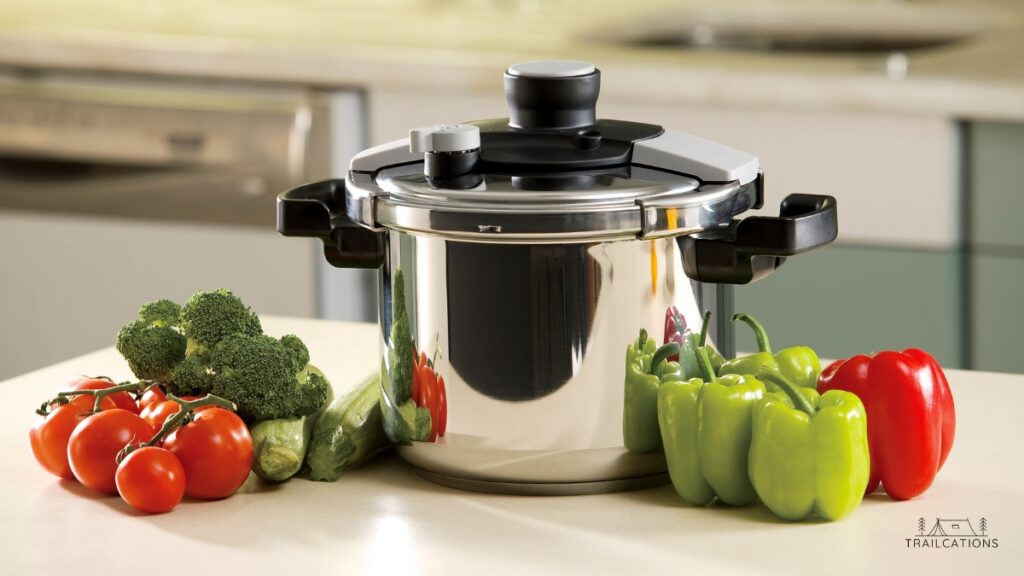 Did you know can turn your pressure cooker into a dehydrator? Many brands have built-in dehydrating functions or accessories to turn your pressure cooker into a lean, mean, dehydrating machine!