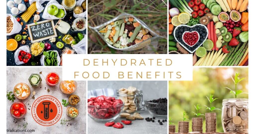 There are so many dehydrated food benefits, including being great for long term storage.