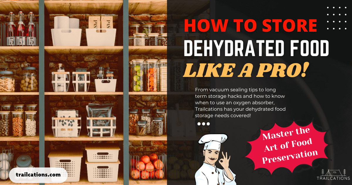 How to store dehydrated food like a pro