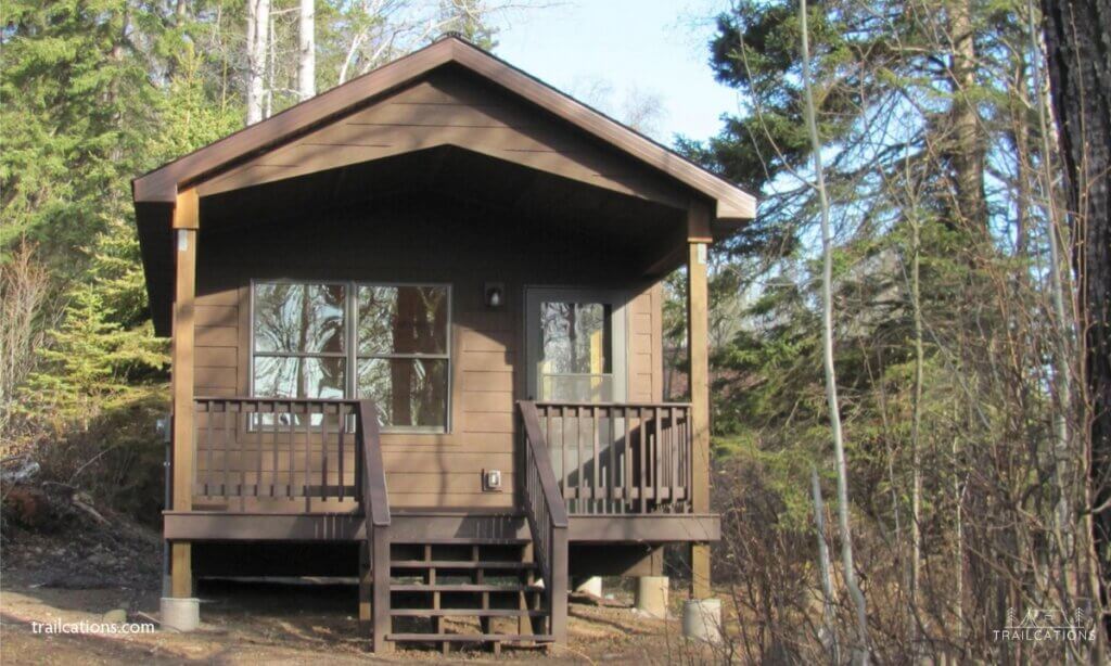 The charming Windigo Camper Cabins are the only option for lodging on the southwest side of Isle Royale.