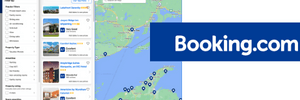 Lodging map on the mainland for Isle Royale