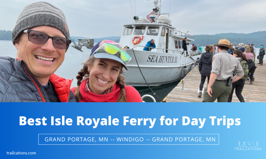 Best Ferry for Day Trips to Isle Royale