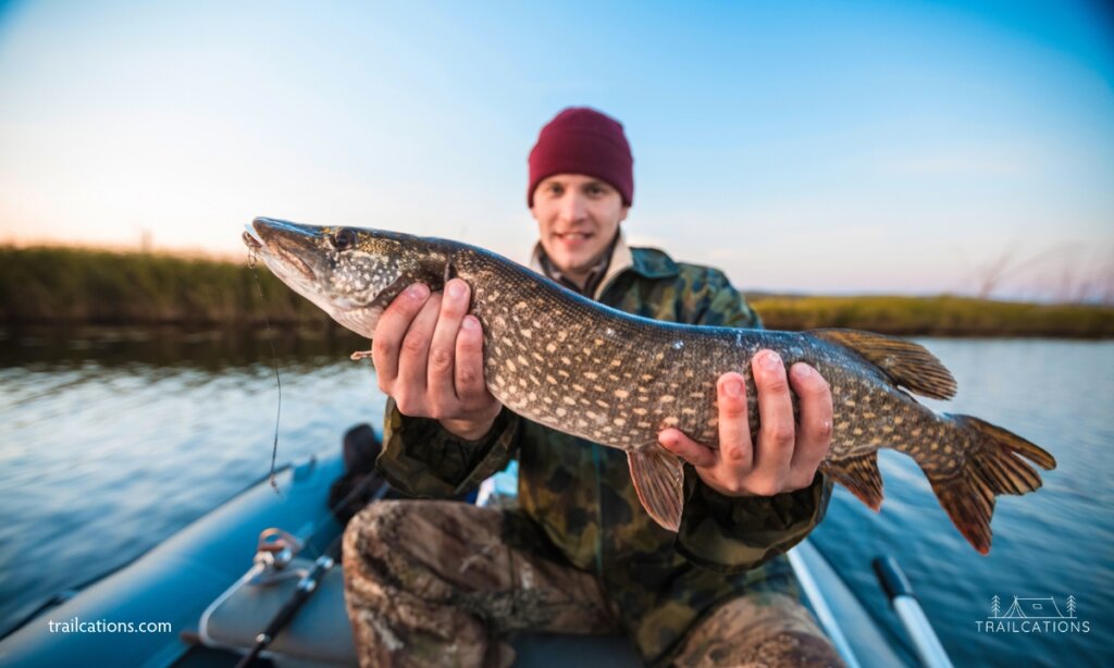 With the cold, deep currents of the island's fjords, fishing on Isle Royale can be excellent. If you don't want to clean your fish or don't know how, the Lighthouse Restaurant in Rock Harbor will clean it for you and either cook it for you or pack and freeze it. They'll debone that tricky Y-bone out of your northern pike filets in a jiffy.