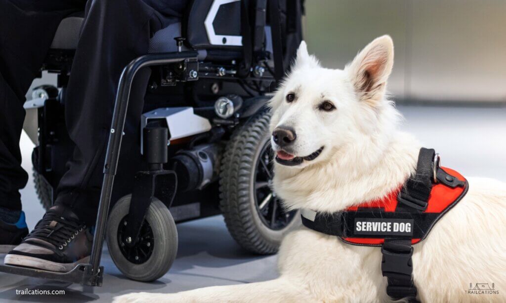 Service dogs are allowed on Isle Royale - just make sure to complete all of the required paperwork and veterinary appointments before your visit.