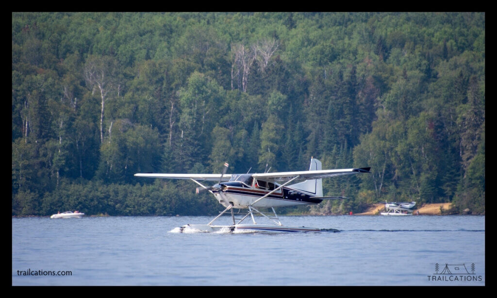 Taking a seaplane to Isle Royale is a quick and scenic way to explore the remote island.